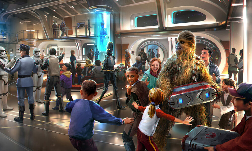 Lightsaber Training in Star Wars: Galactic Starcruiser