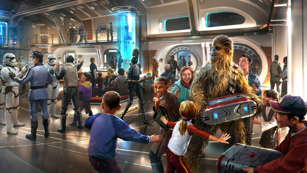 Lightsaber Training in Star Wars: Galactic Starcruiser