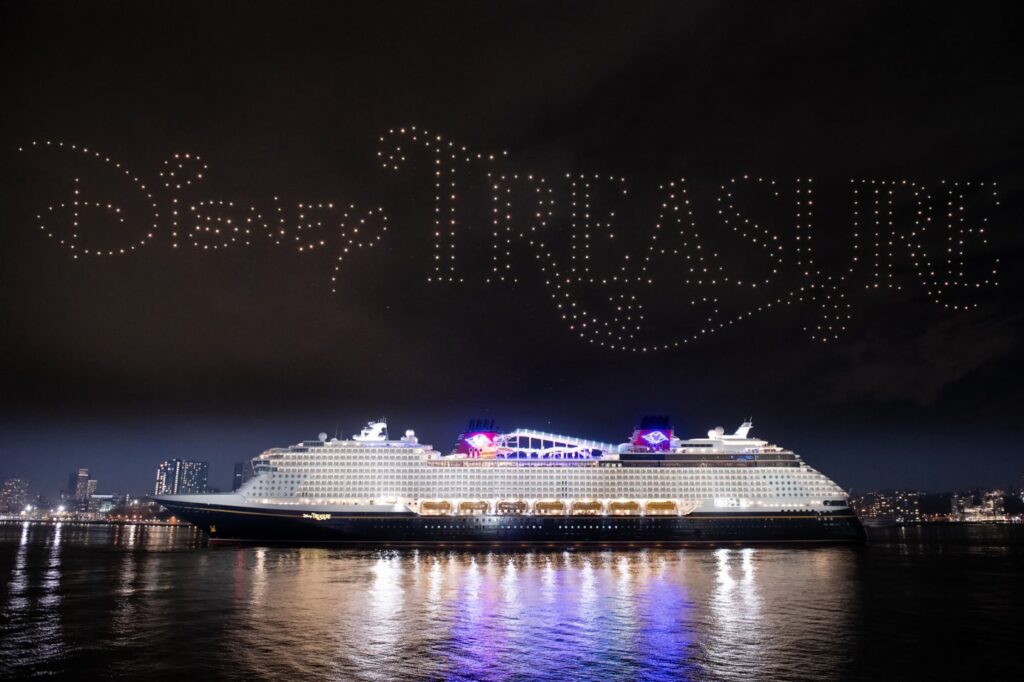 Disney Treasure has Spectacular NYC Christening
