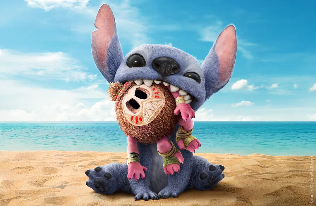 Stitch Chomps a Kakamora