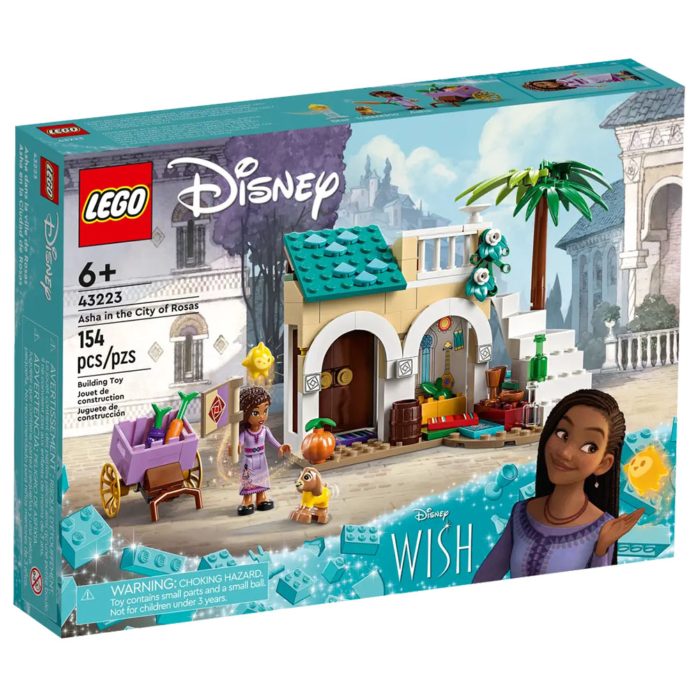 DisneyBuff.com LEGO Disey Wish Asha in the City of Rosas - Box