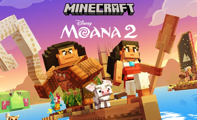 Moana sails into Minecraft