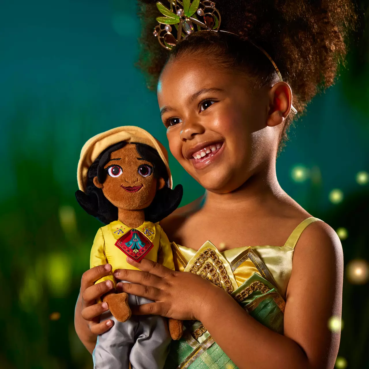 Tiana Plush Doll – Tiana's Bayou Adventure – Medium