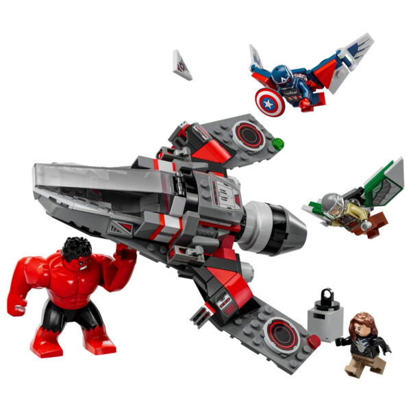 Captain America vs. Red Hulk Battle