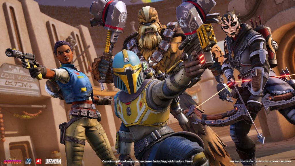 Star Wars: Hunters is coming to PC!