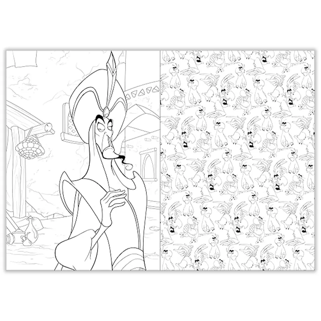 Art of Coloring: Disney Villains