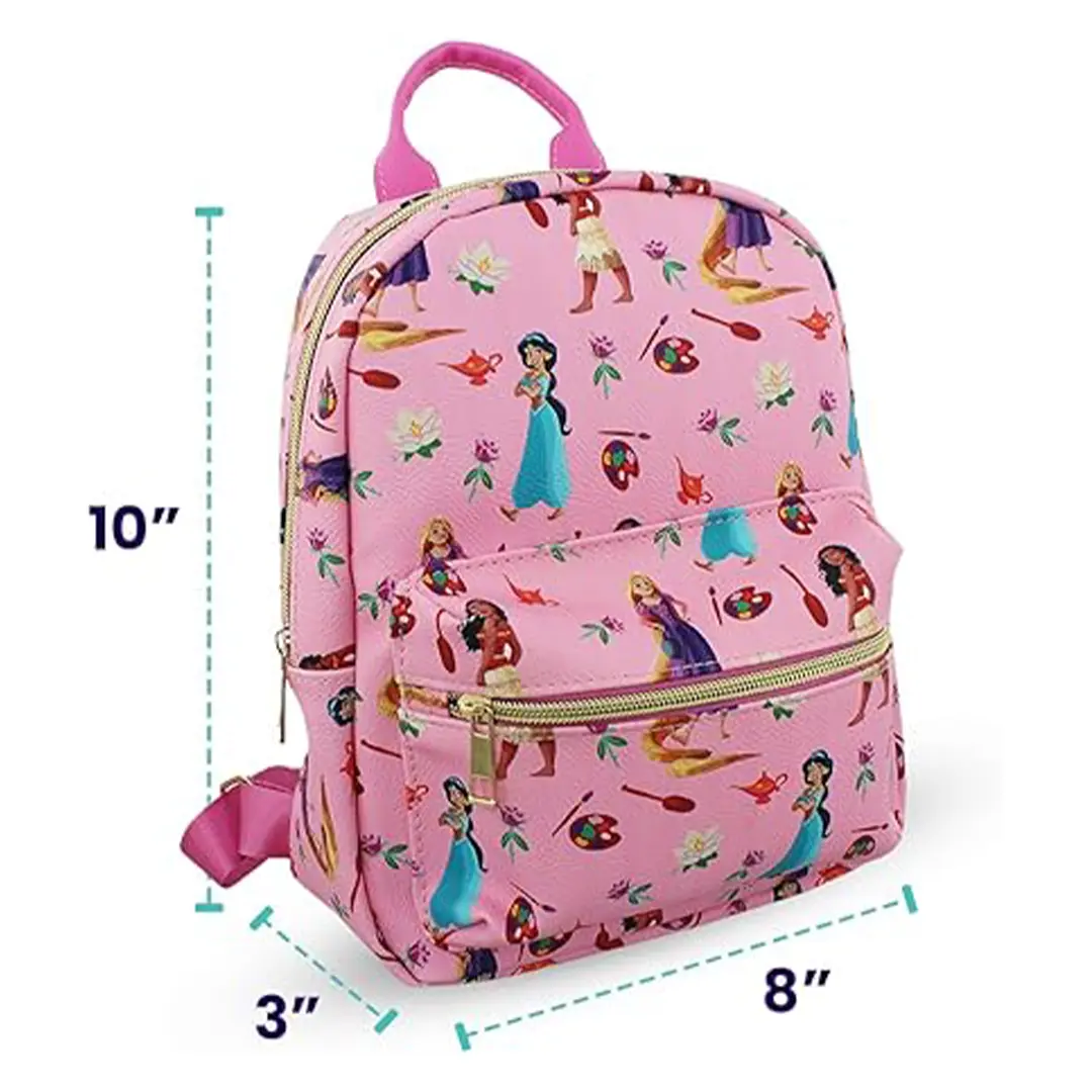 DisneyBuff.com Disney Princess Flowers Mini Backpack Size