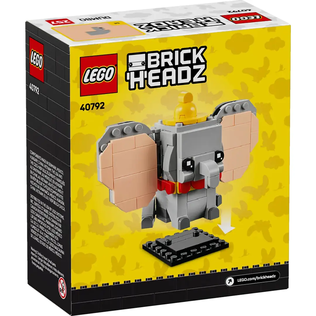 DisneyBuff.com LEGO Disney Dumbo BrickHeadz Box