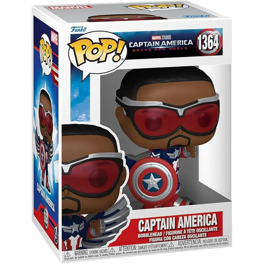 DisneyBuff.com Marvel Funko POP Captain America - Brave New World Box