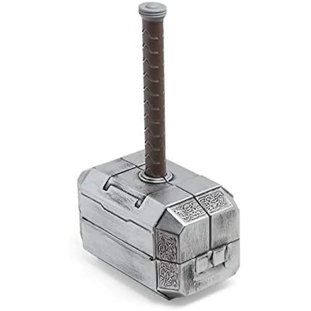 DisneyBuff.com Marvel Thor Hammer Tool Set - Mjolnir Toolbox Closed