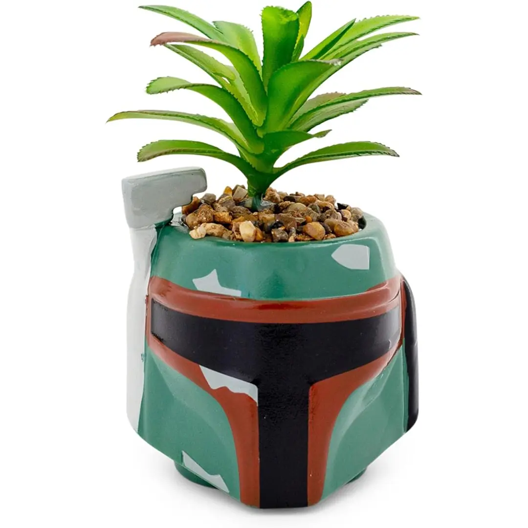 DisneyBuff.com Star Wars Boba Fett Mini Planter