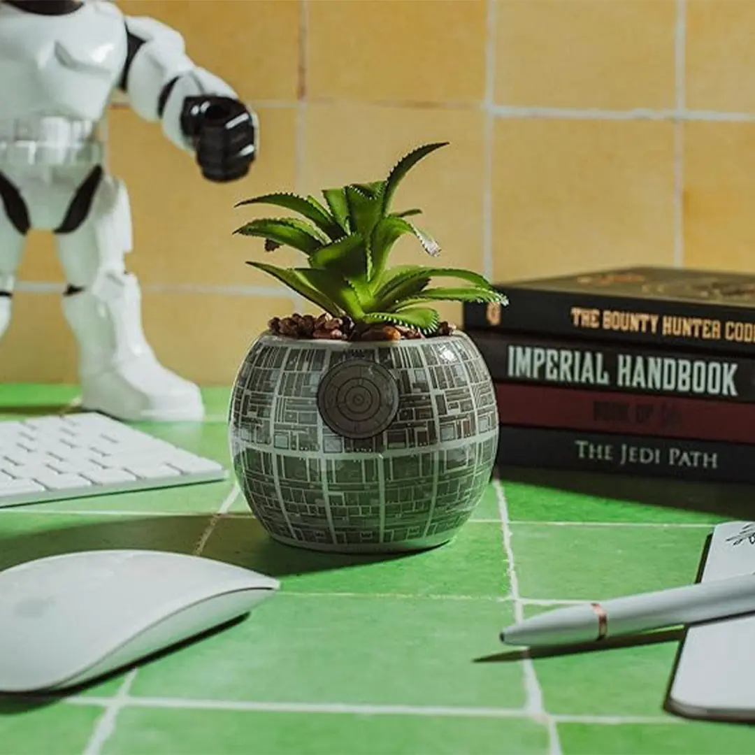 Death Star Planter