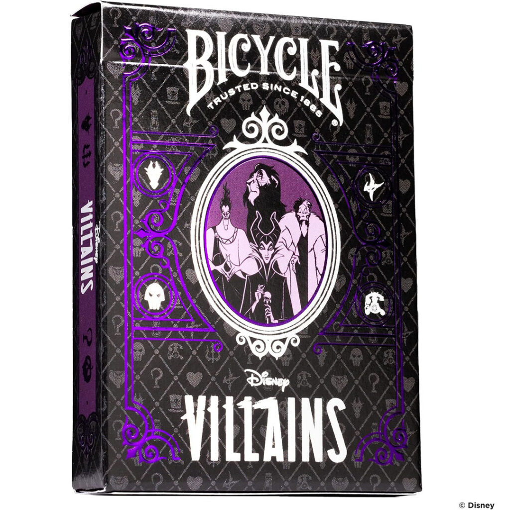 Bicycle Disney Villains Playing Cards