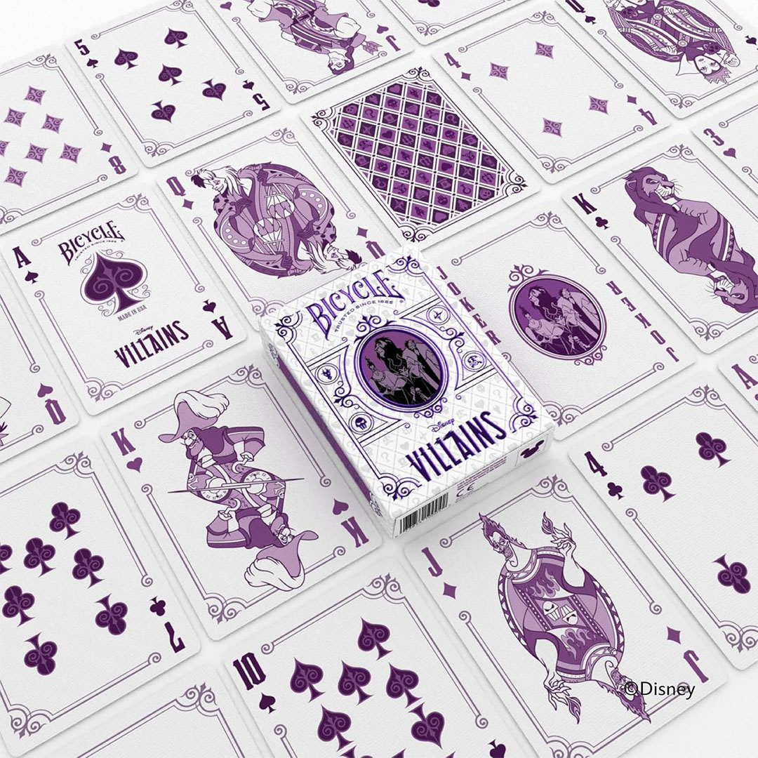 Bicycle Disney Villains - Special Edition Playing Cards