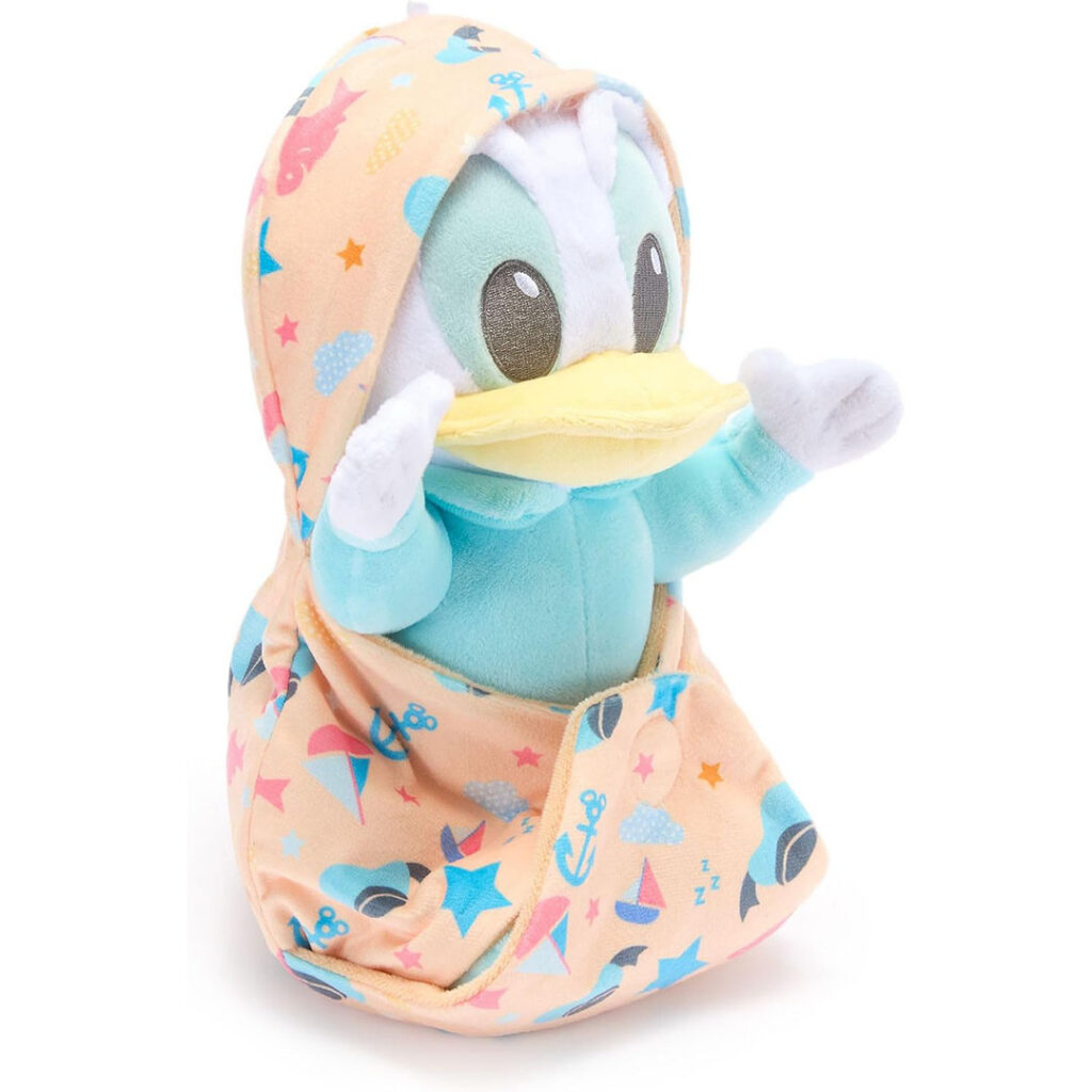 Donald Duck Plush with Blanket Pouch