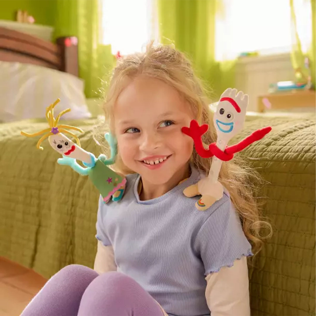 Forky & Karen Beverly Magnetic Shoulder Plush Set