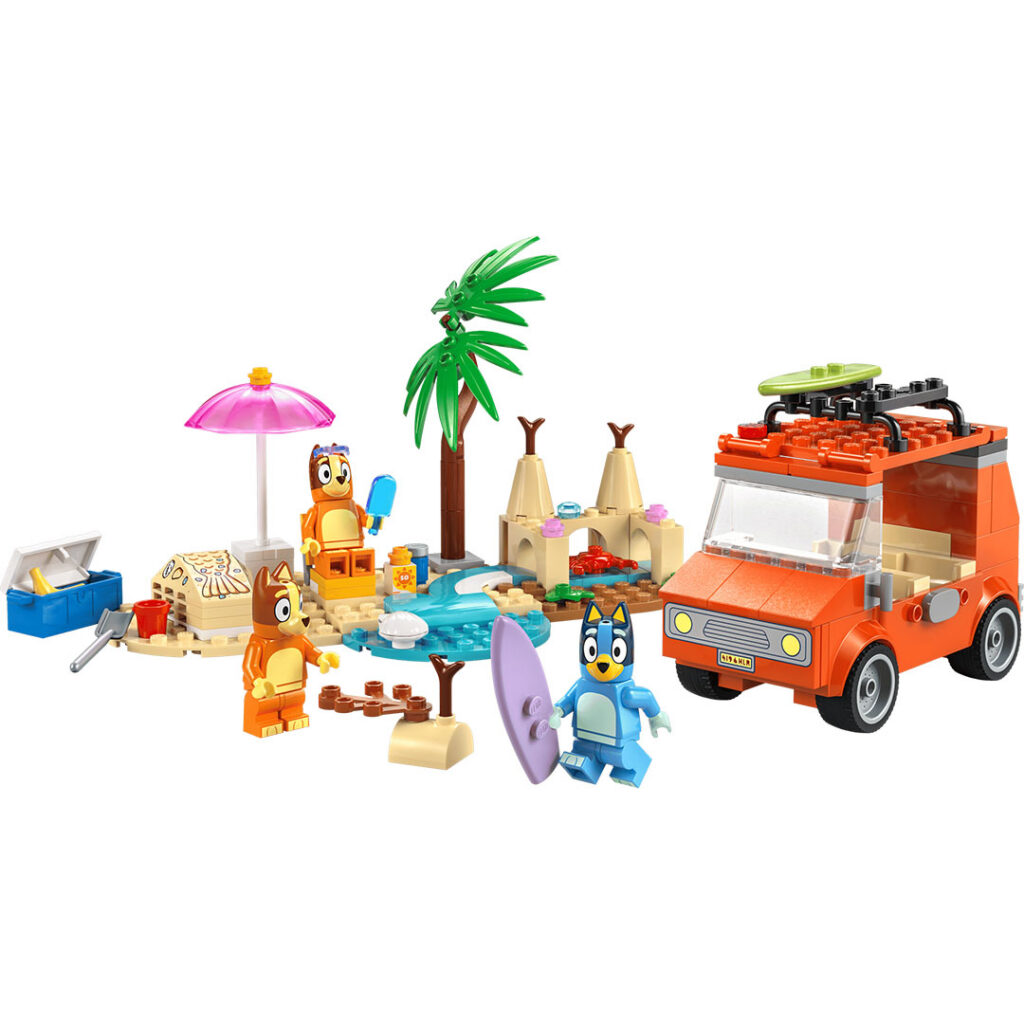 Bluey's Beach & Family Car Trip