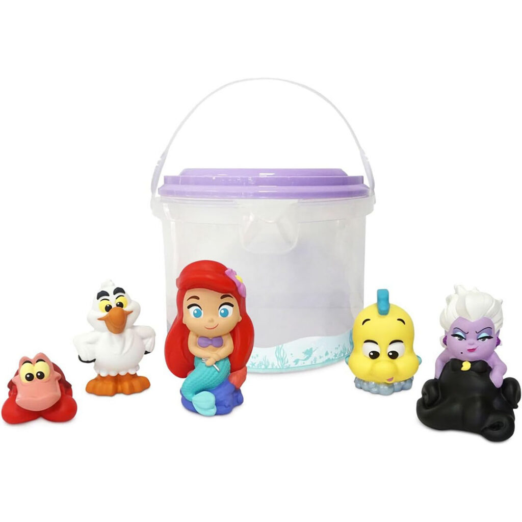 Little Mermaid Bath Toys Set