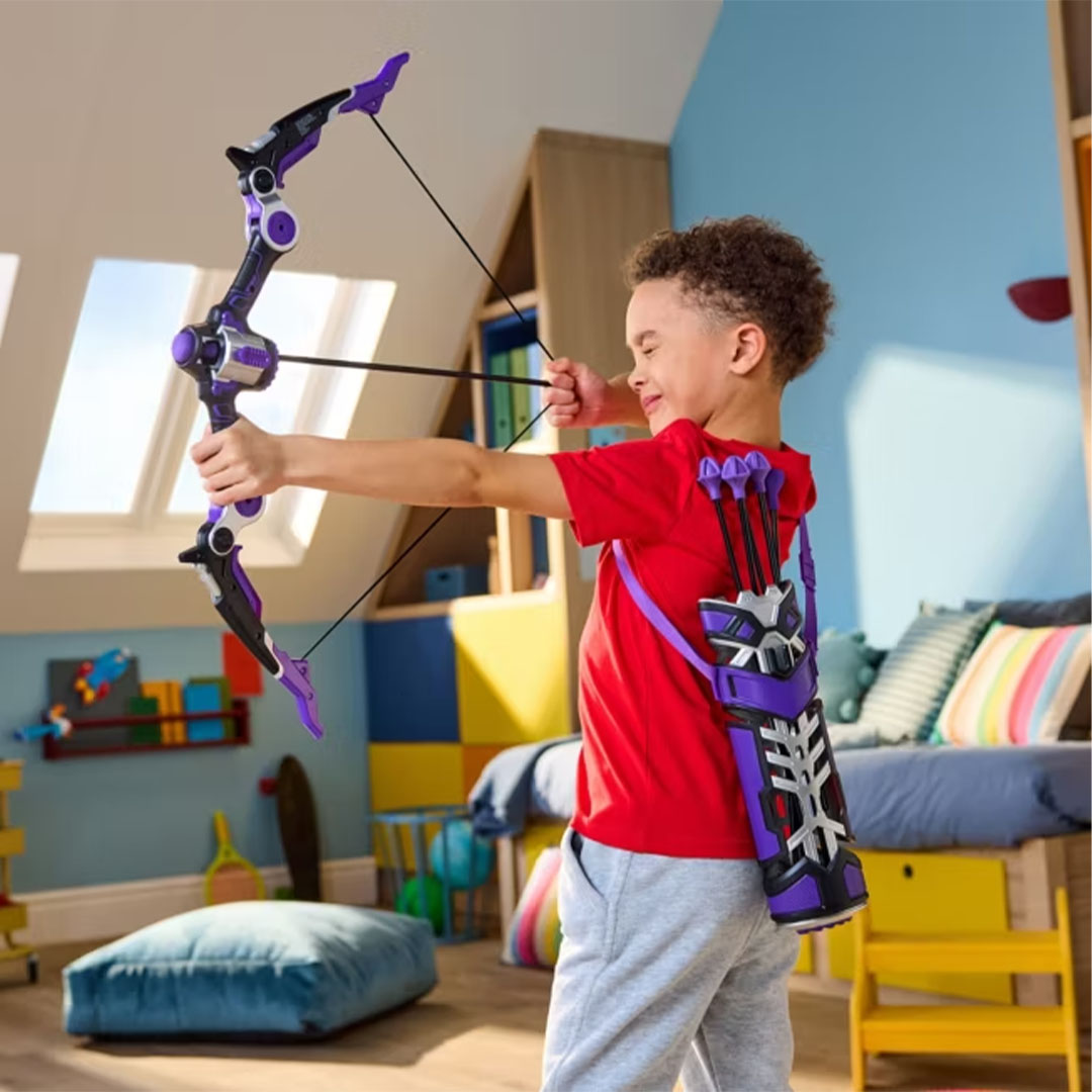 Collapsible Hawkeye Bow and Arrow Set