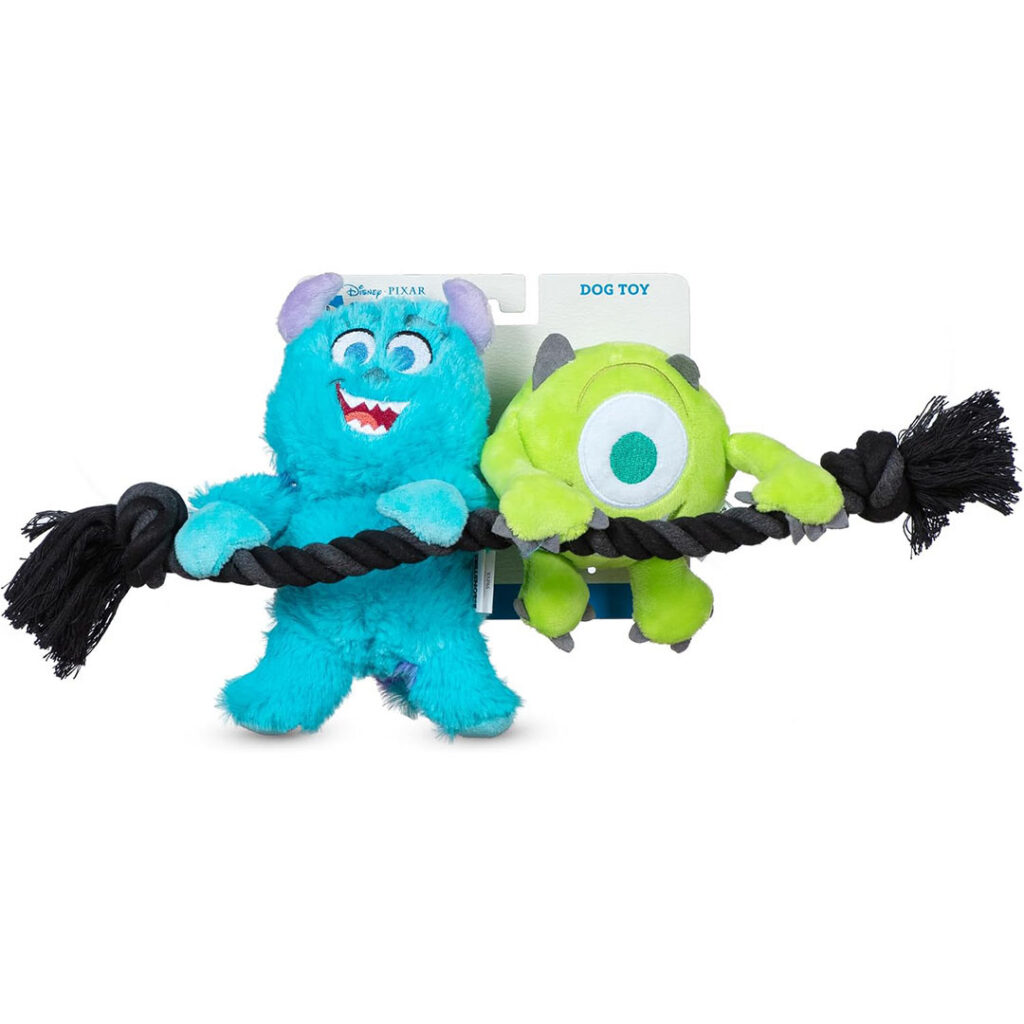Disney for Pets - Sulley & Mike Hanging Rope Pet Toy