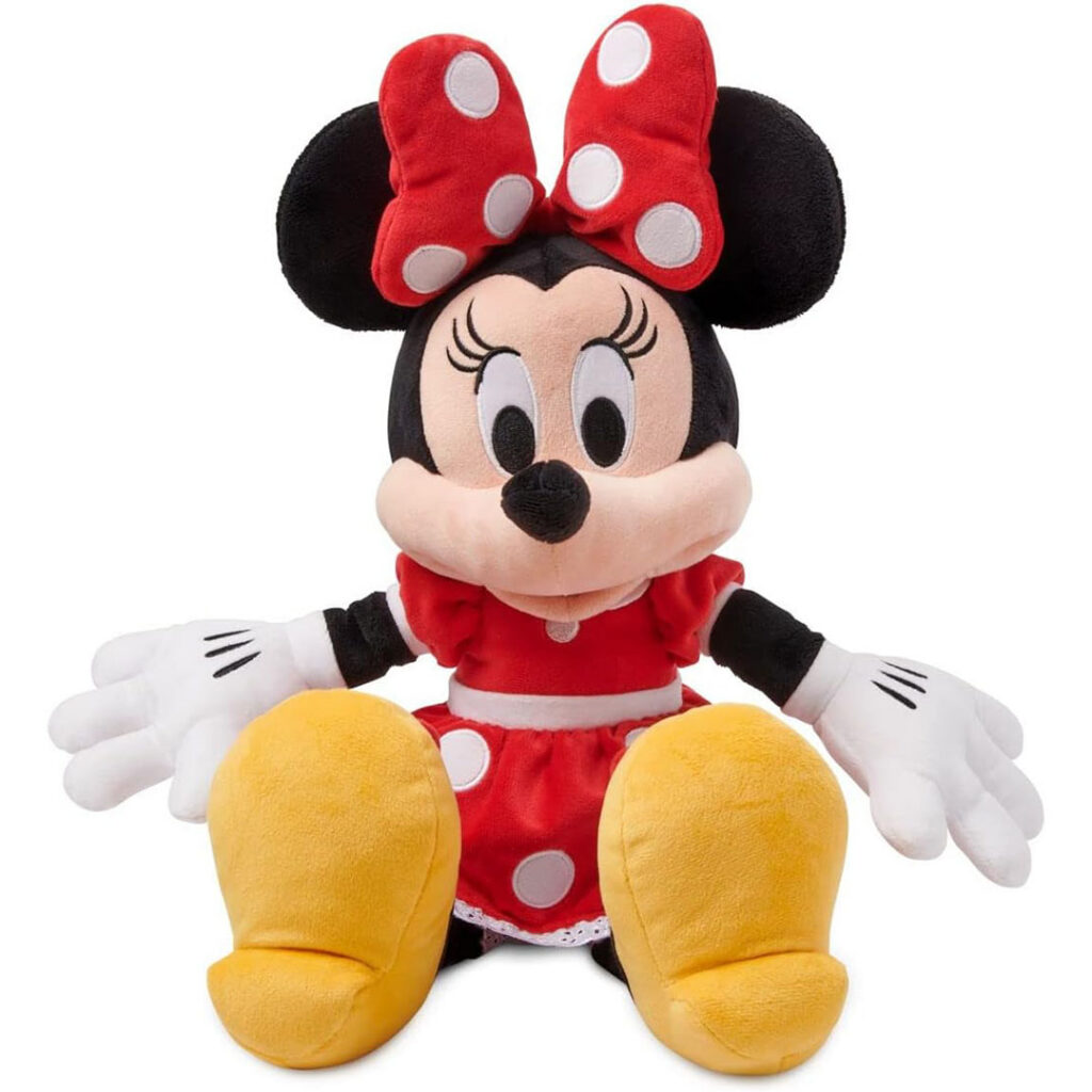 Red Minnie Mouse Medium Plush