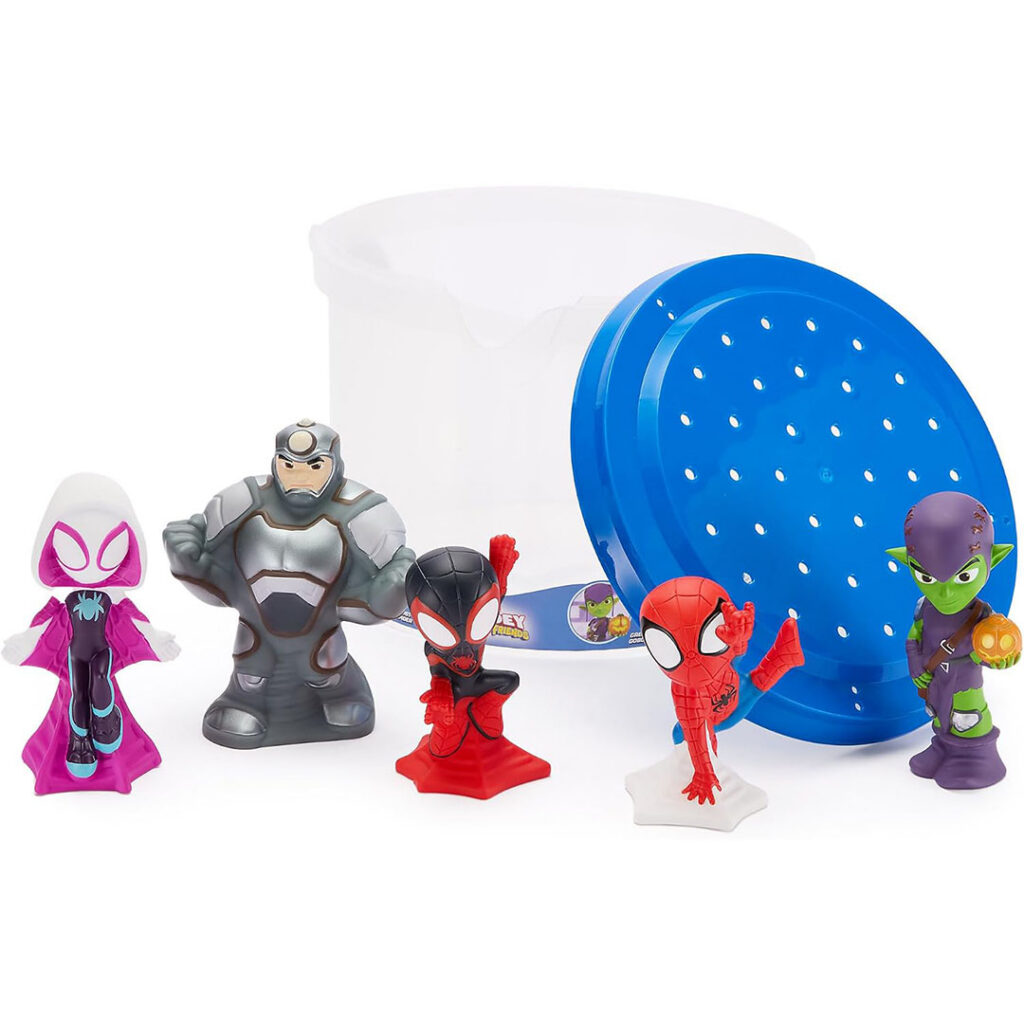 Spidey and His Amazing Friends Bath Toys Set