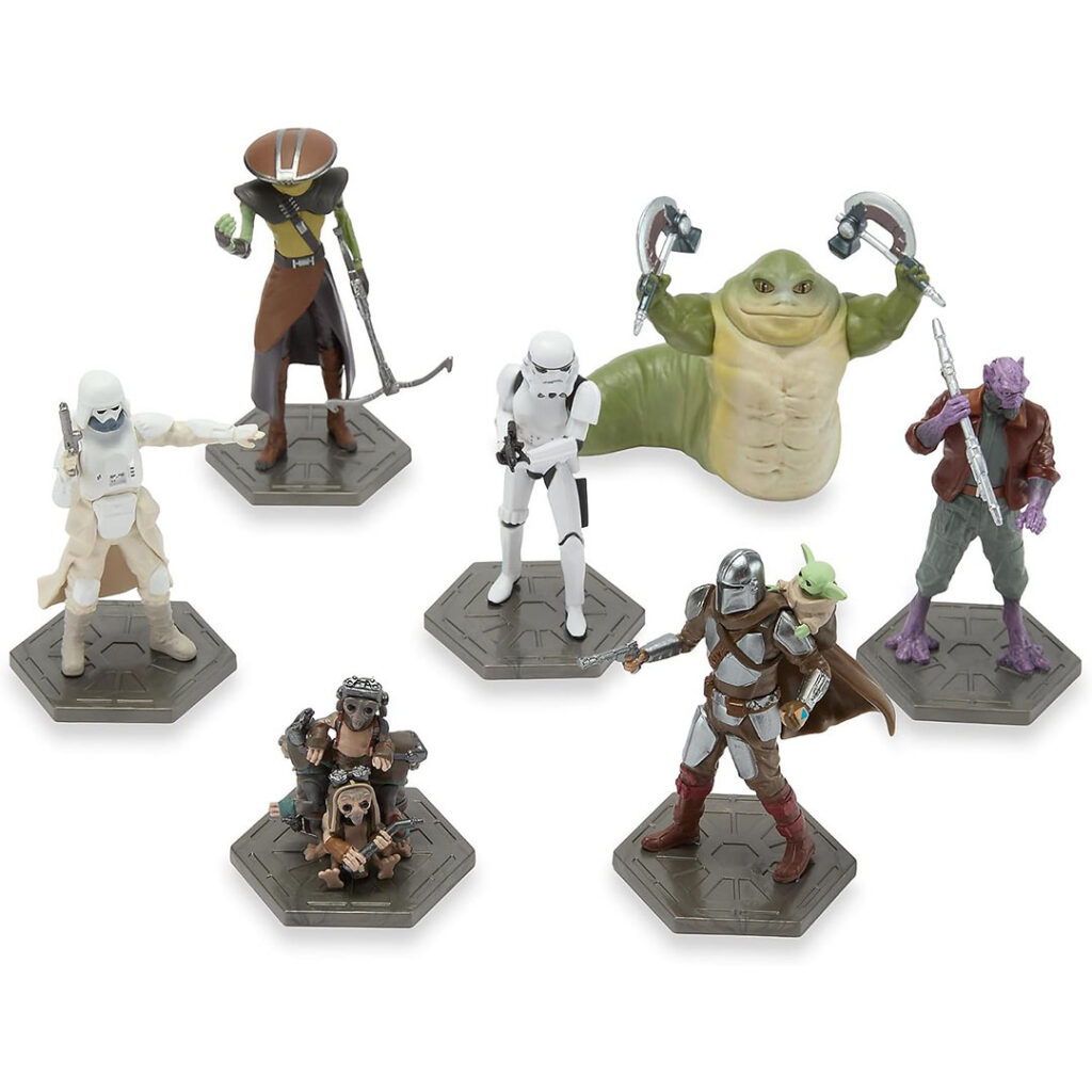 The Mandalorian and Grogu Figure Set