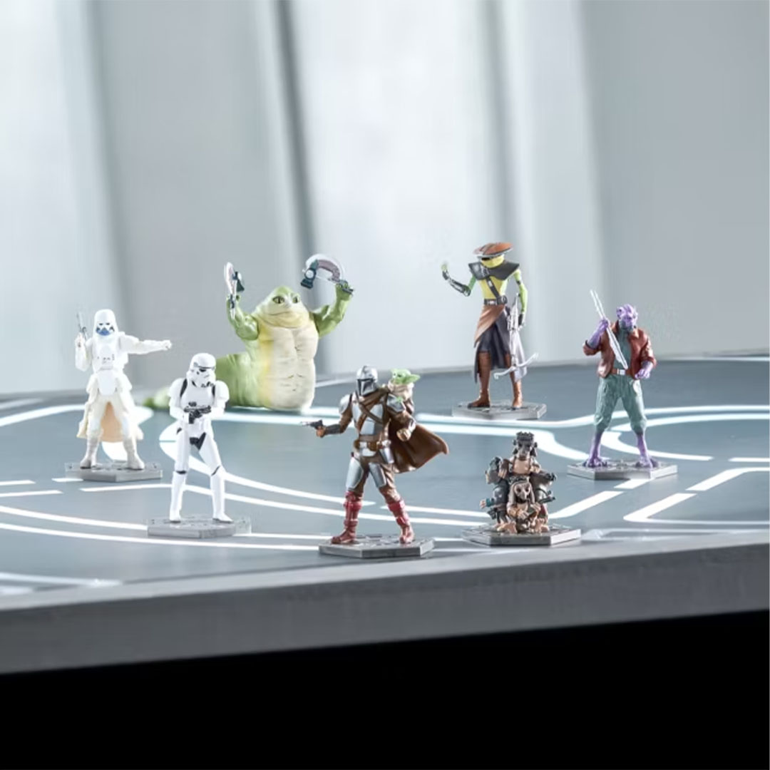 The Mandalorian and Grogu Figure Set