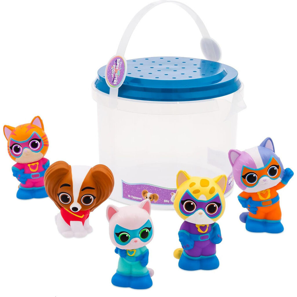 SuperKitties Bath Toys Set